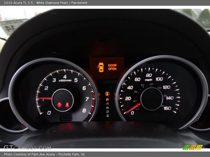 White Diamond Pearl / Parchment 2010 Acura TL 3.5