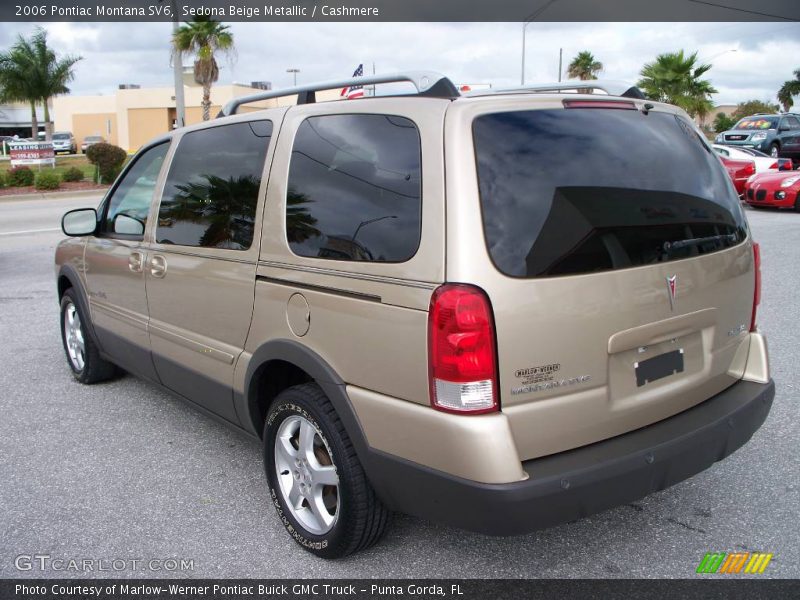 Sedona Beige Metallic / Cashmere 2006 Pontiac Montana SV6