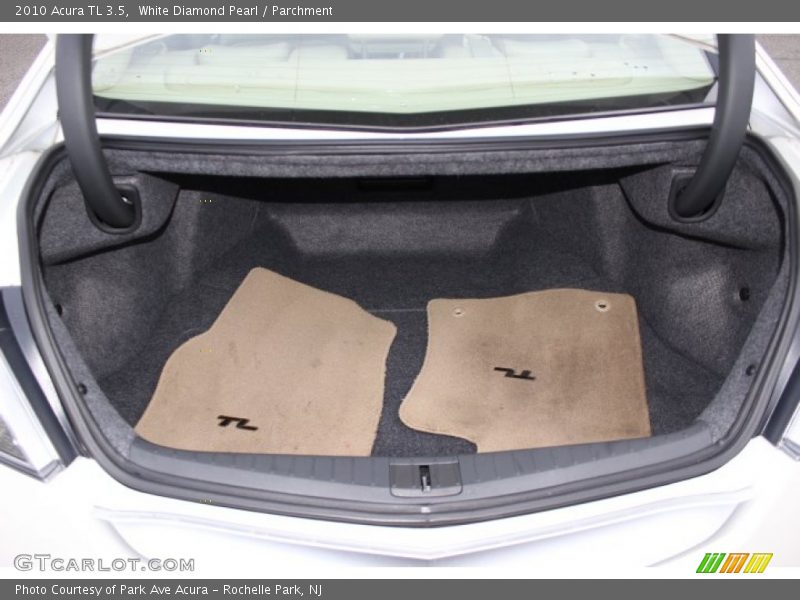 White Diamond Pearl / Parchment 2010 Acura TL 3.5