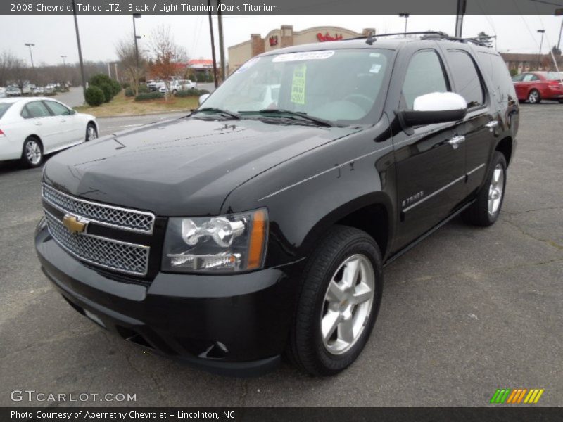 Black / Light Titanium/Dark Titanium 2008 Chevrolet Tahoe LTZ
