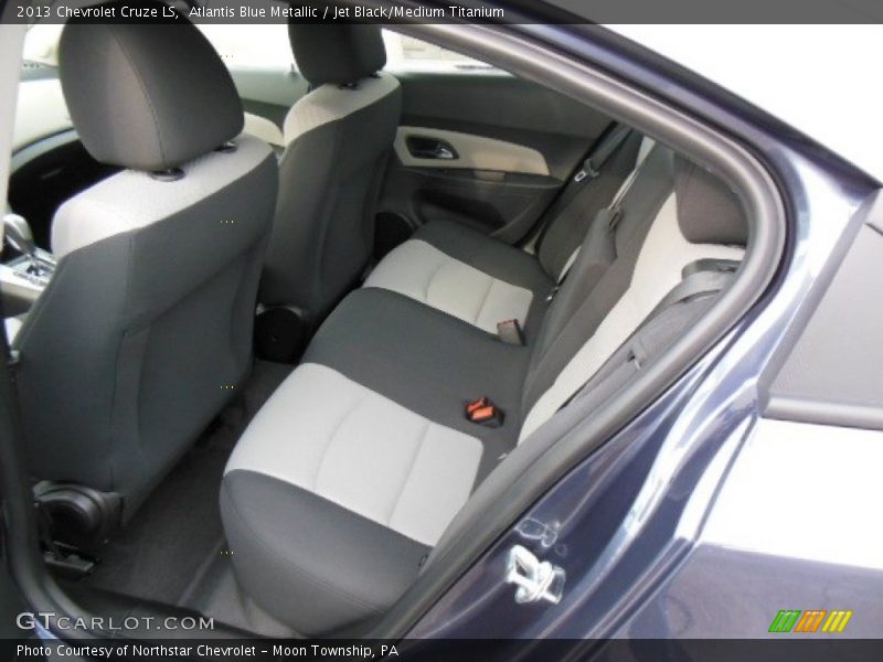 Atlantis Blue Metallic / Jet Black/Medium Titanium 2013 Chevrolet Cruze LS