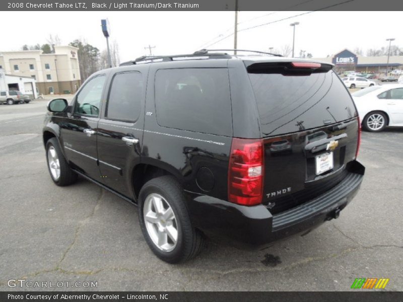 Black / Light Titanium/Dark Titanium 2008 Chevrolet Tahoe LTZ