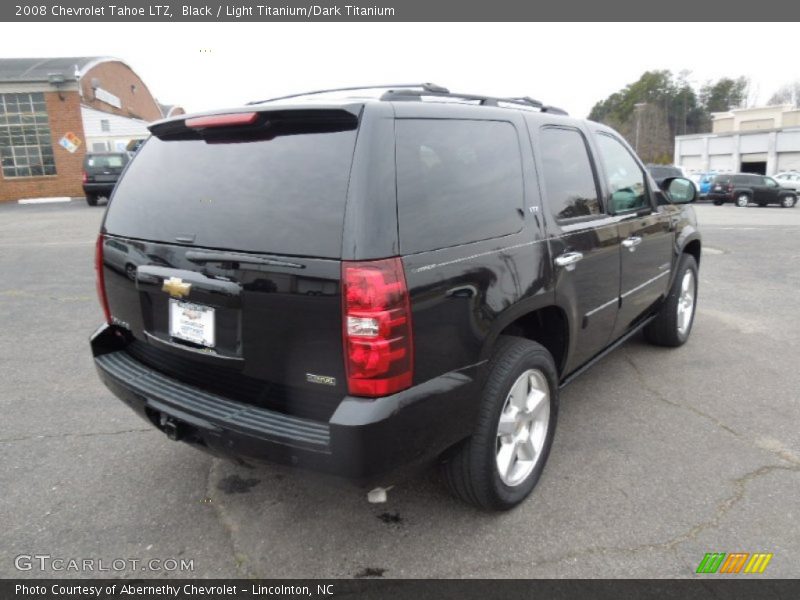 Black / Light Titanium/Dark Titanium 2008 Chevrolet Tahoe LTZ