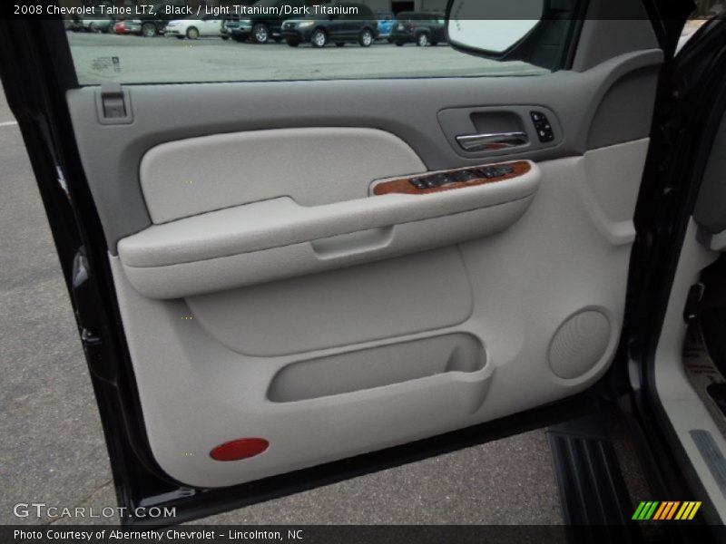 Black / Light Titanium/Dark Titanium 2008 Chevrolet Tahoe LTZ