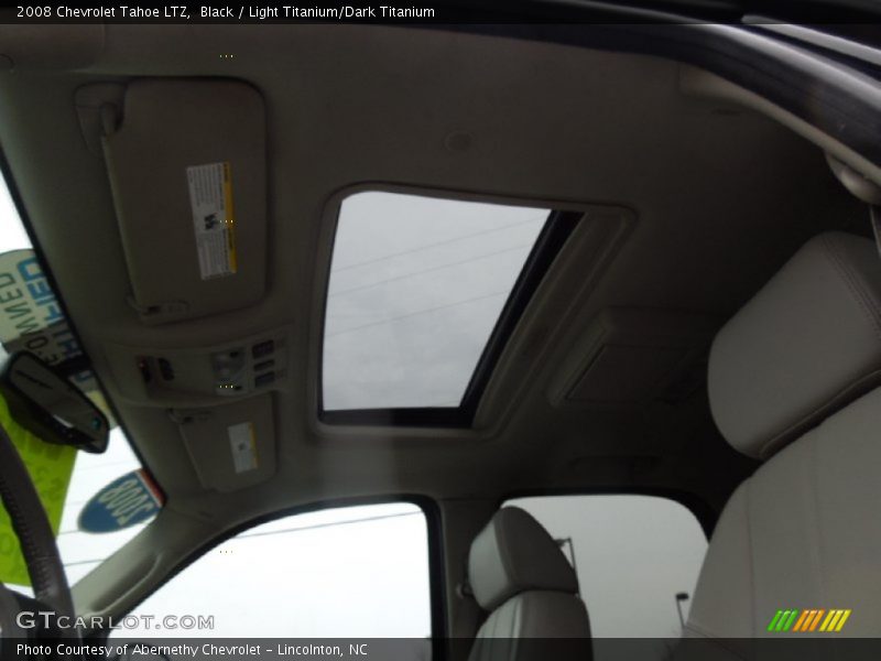 Black / Light Titanium/Dark Titanium 2008 Chevrolet Tahoe LTZ