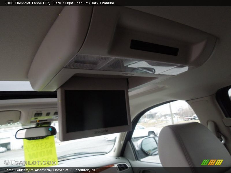 Black / Light Titanium/Dark Titanium 2008 Chevrolet Tahoe LTZ