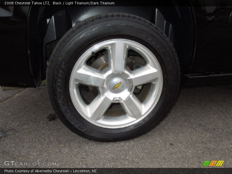Black / Light Titanium/Dark Titanium 2008 Chevrolet Tahoe LTZ