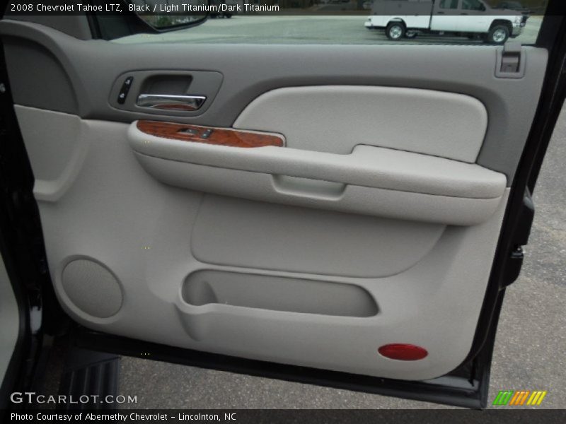 Black / Light Titanium/Dark Titanium 2008 Chevrolet Tahoe LTZ