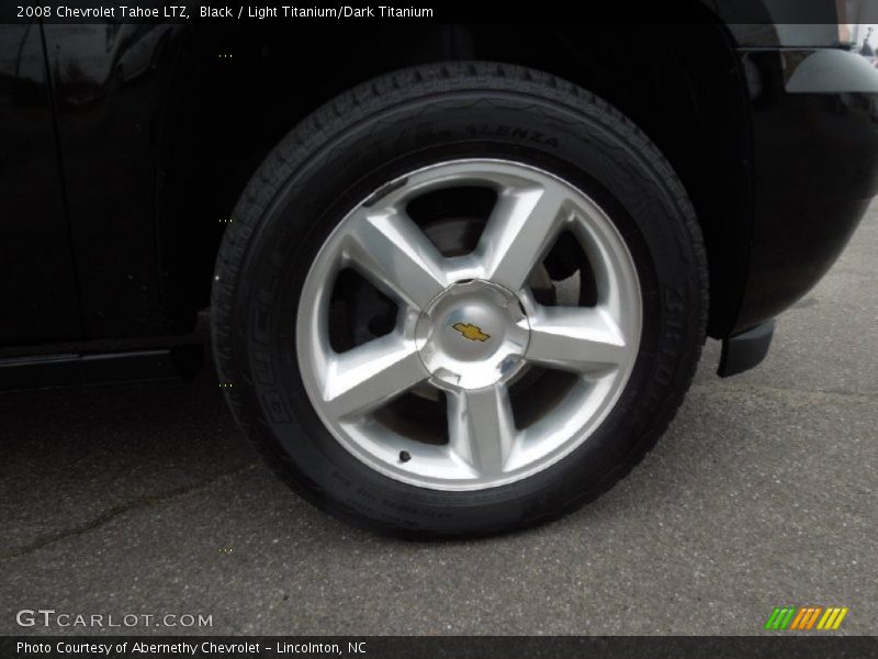 Black / Light Titanium/Dark Titanium 2008 Chevrolet Tahoe LTZ