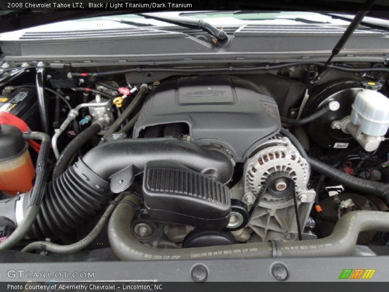 Black / Light Titanium/Dark Titanium 2008 Chevrolet Tahoe LTZ