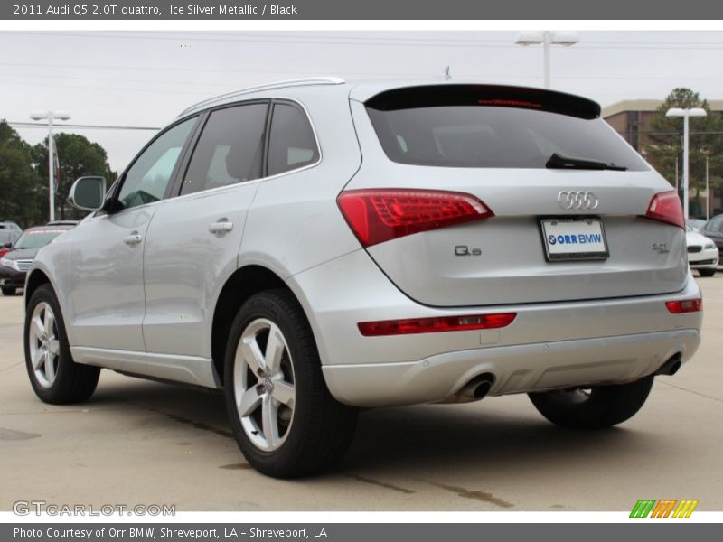 Ice Silver Metallic / Black 2011 Audi Q5 2.0T quattro