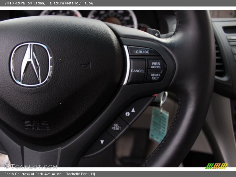 Controls of 2010 TSX Sedan