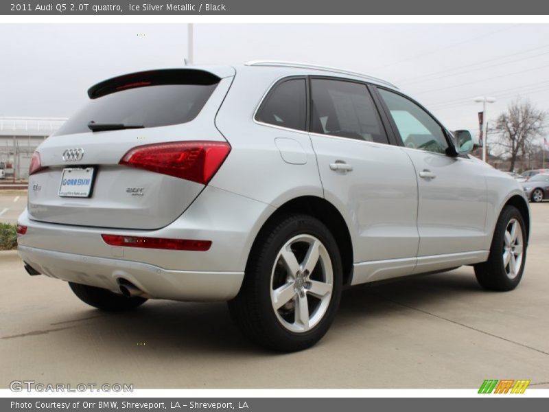 Ice Silver Metallic / Black 2011 Audi Q5 2.0T quattro