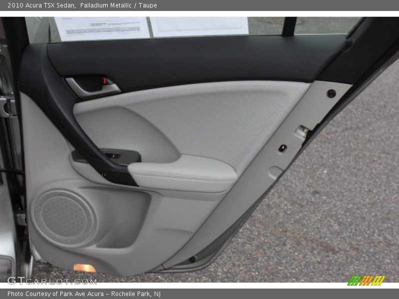 Door Panel of 2010 TSX Sedan