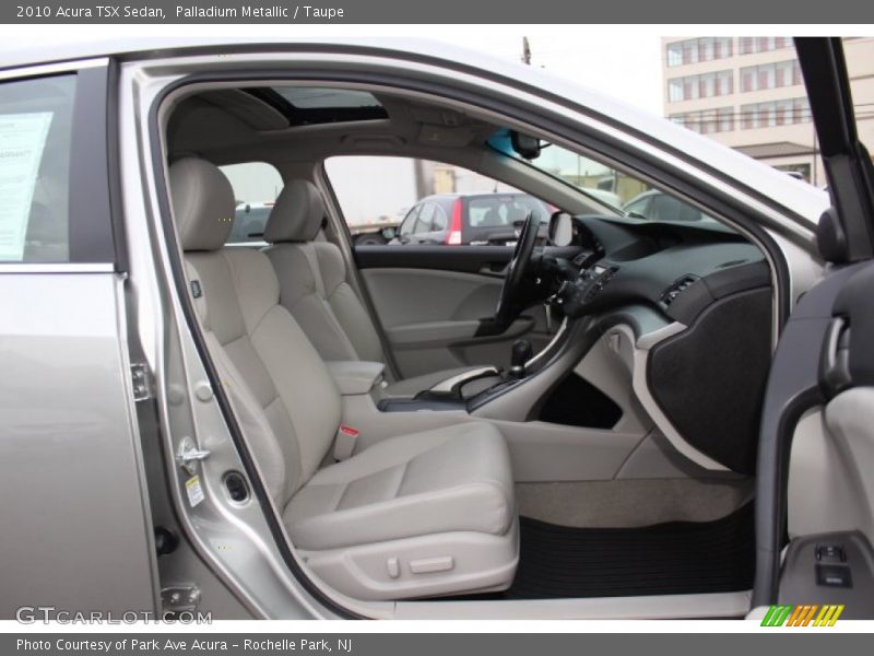  2010 TSX Sedan Taupe Interior