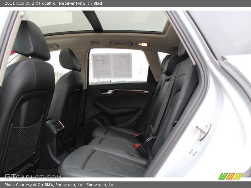 Ice Silver Metallic / Black 2011 Audi Q5 2.0T quattro
