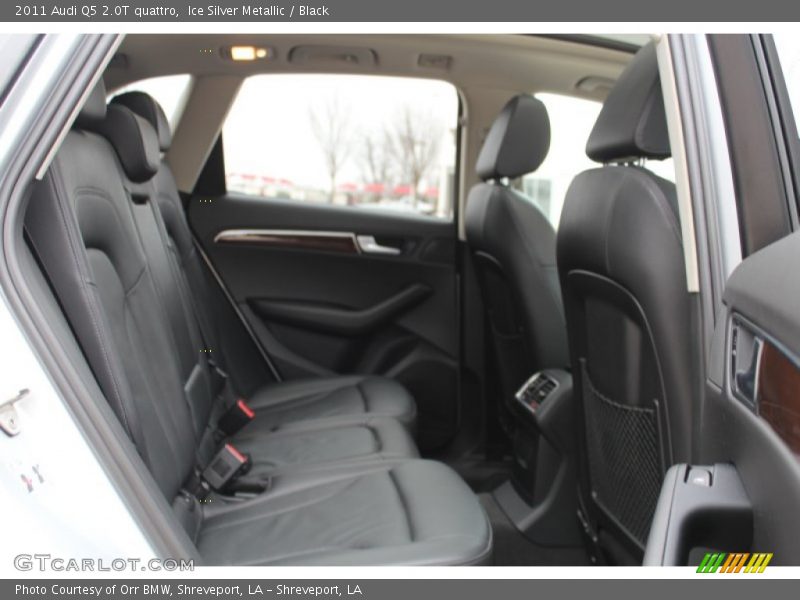 Ice Silver Metallic / Black 2011 Audi Q5 2.0T quattro