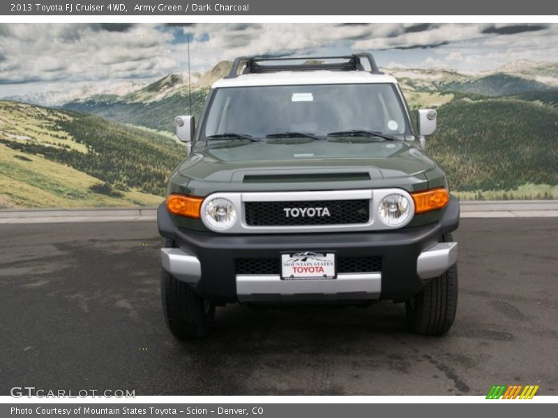 Army Green / Dark Charcoal 2013 Toyota FJ Cruiser 4WD
