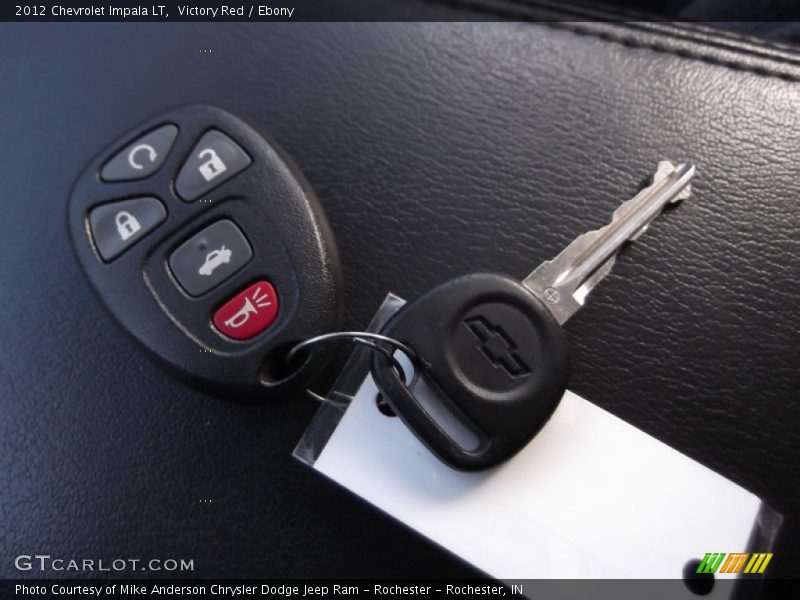 Keys of 2012 Impala LT