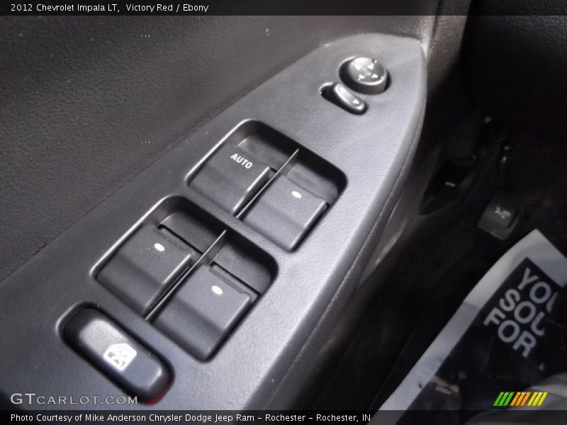 Victory Red / Ebony 2012 Chevrolet Impala LT