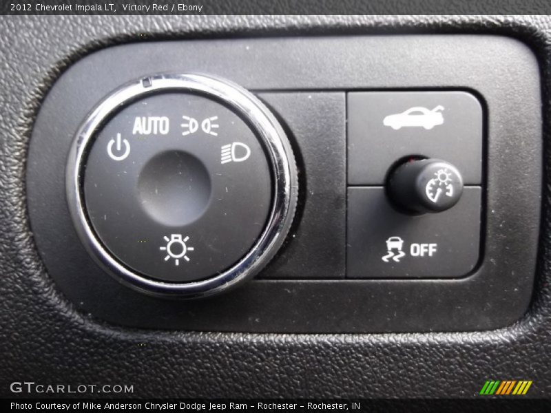 Victory Red / Ebony 2012 Chevrolet Impala LT