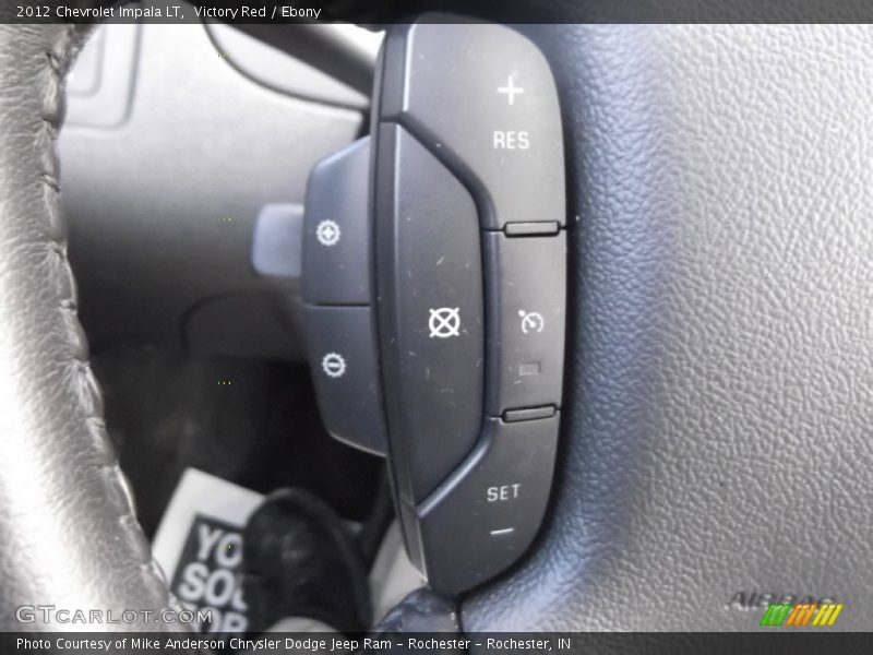 Victory Red / Ebony 2012 Chevrolet Impala LT