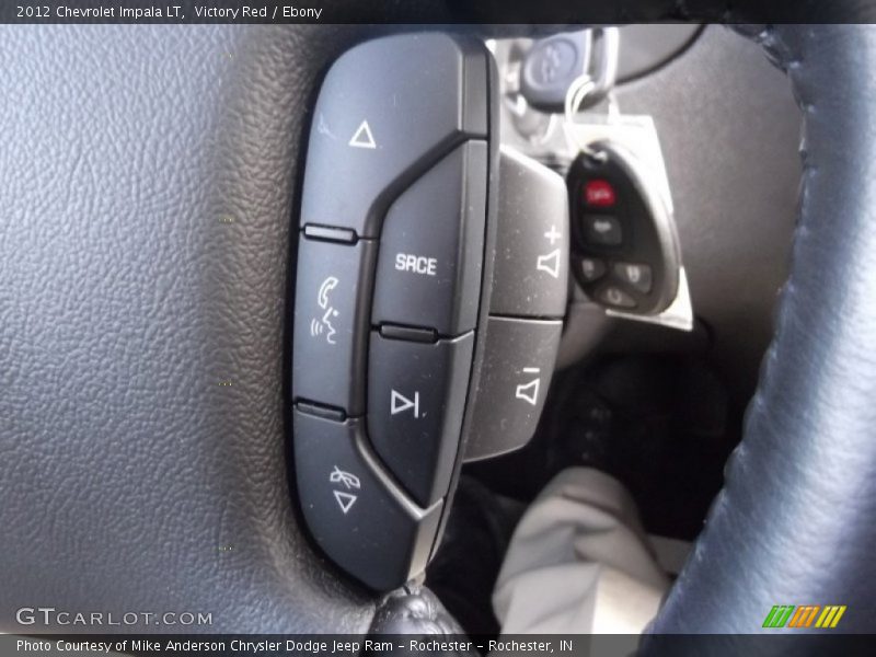 Victory Red / Ebony 2012 Chevrolet Impala LT