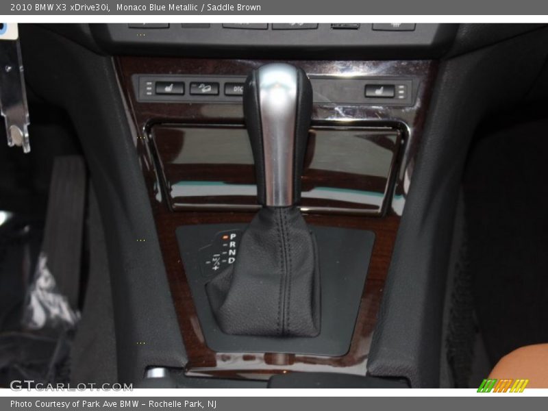  2010 X3 xDrive30i 6 Speed Steptronic Automatic Shifter