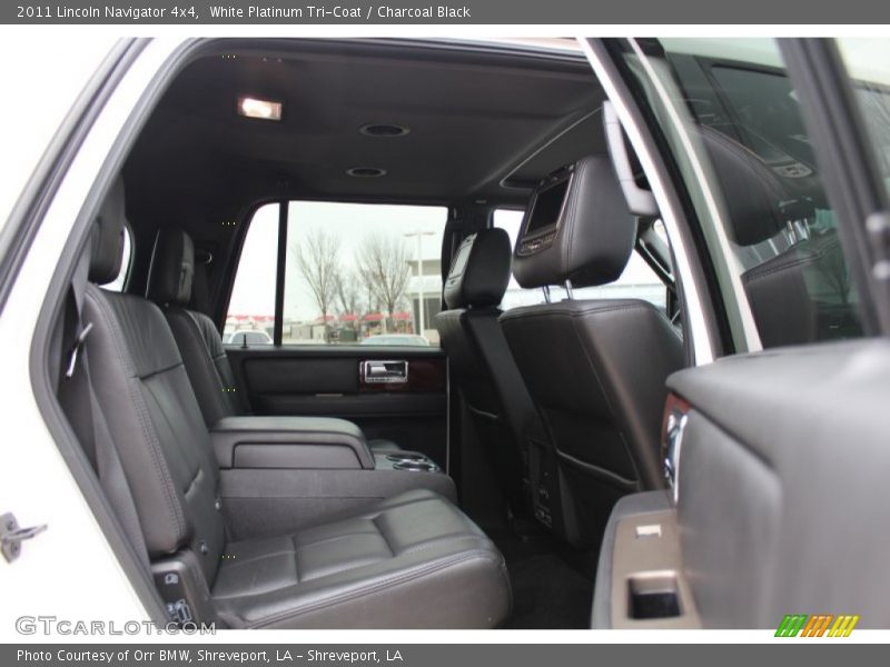 White Platinum Tri-Coat / Charcoal Black 2011 Lincoln Navigator 4x4