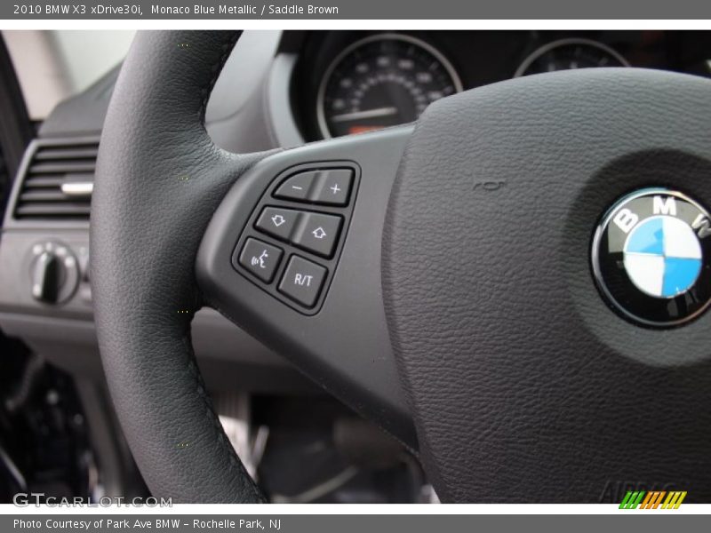 Controls of 2010 X3 xDrive30i