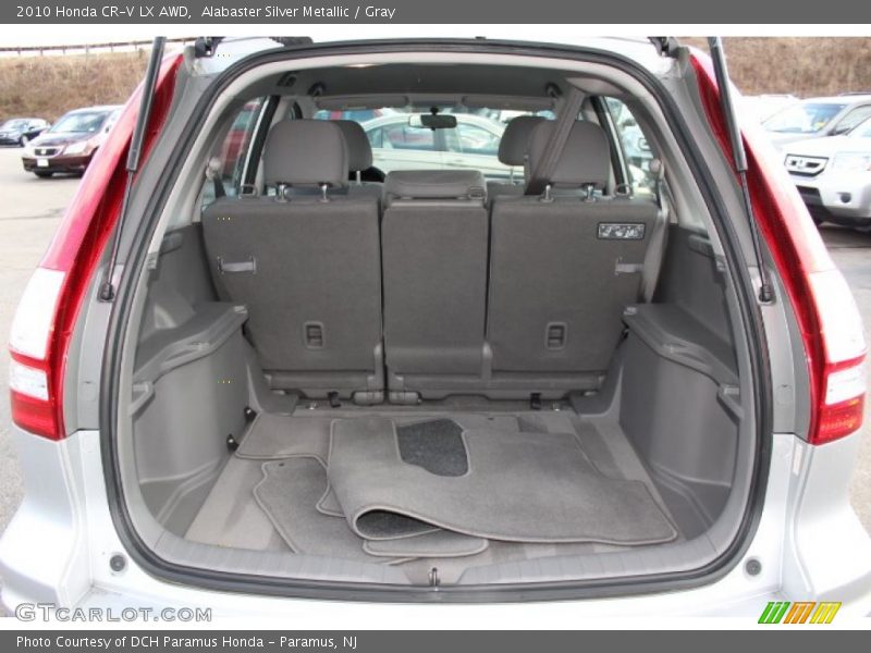 Alabaster Silver Metallic / Gray 2010 Honda CR-V LX AWD