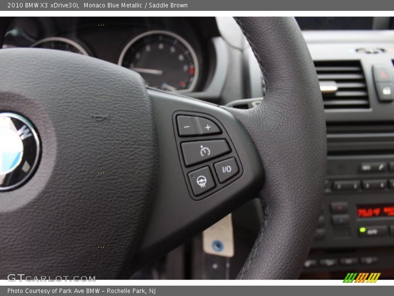 Controls of 2010 X3 xDrive30i