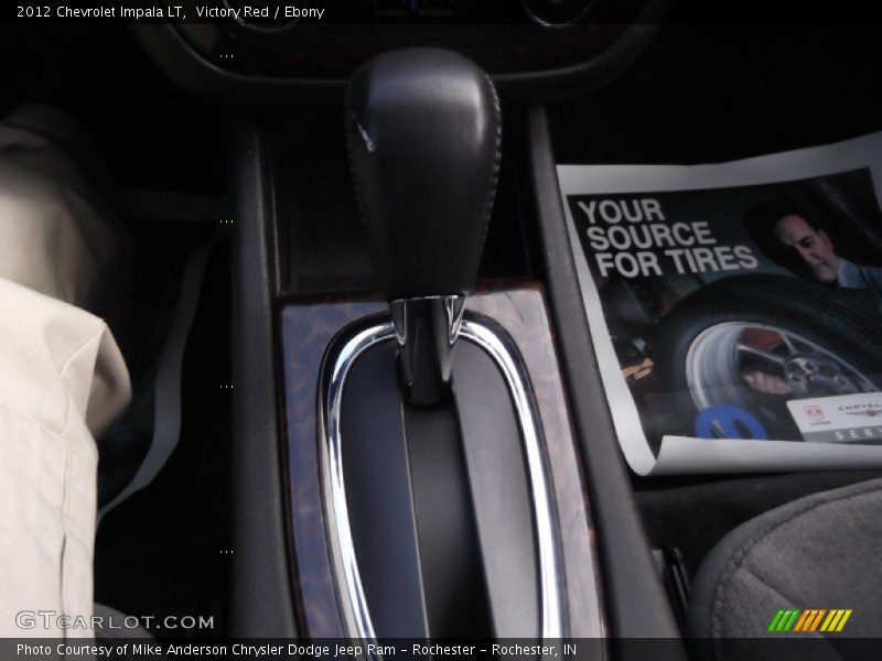 Victory Red / Ebony 2012 Chevrolet Impala LT