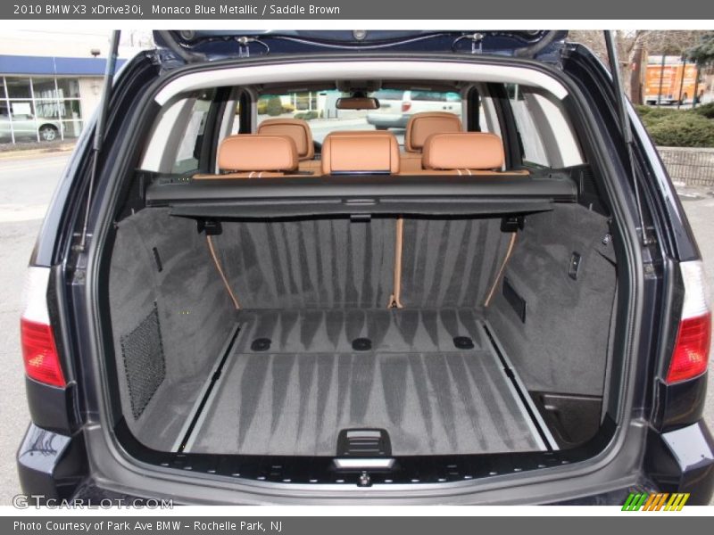  2010 X3 xDrive30i Trunk