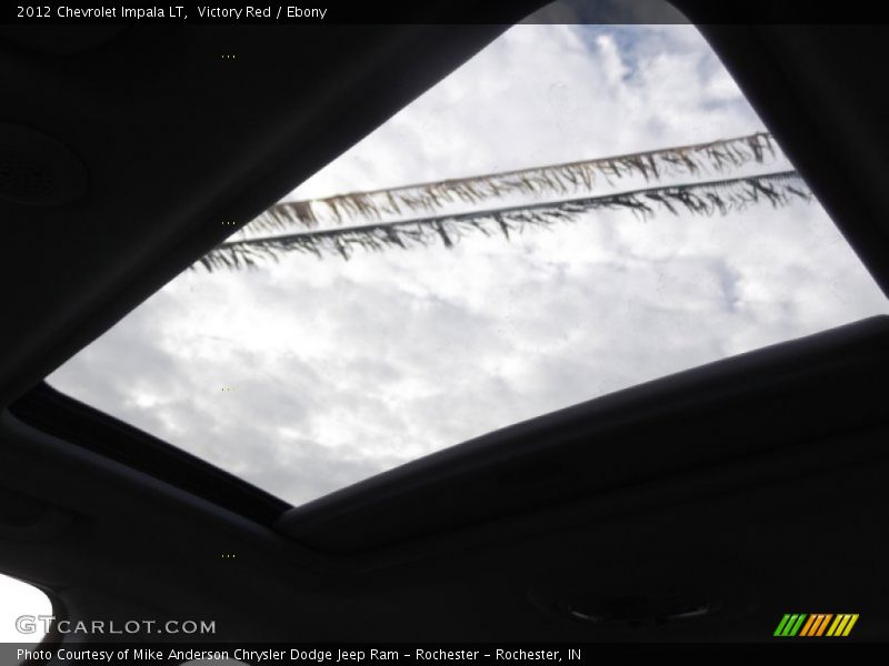Victory Red / Ebony 2012 Chevrolet Impala LT