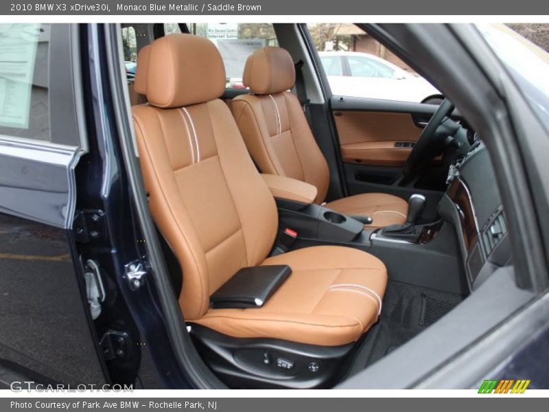  2010 X3 xDrive30i Saddle Brown Interior