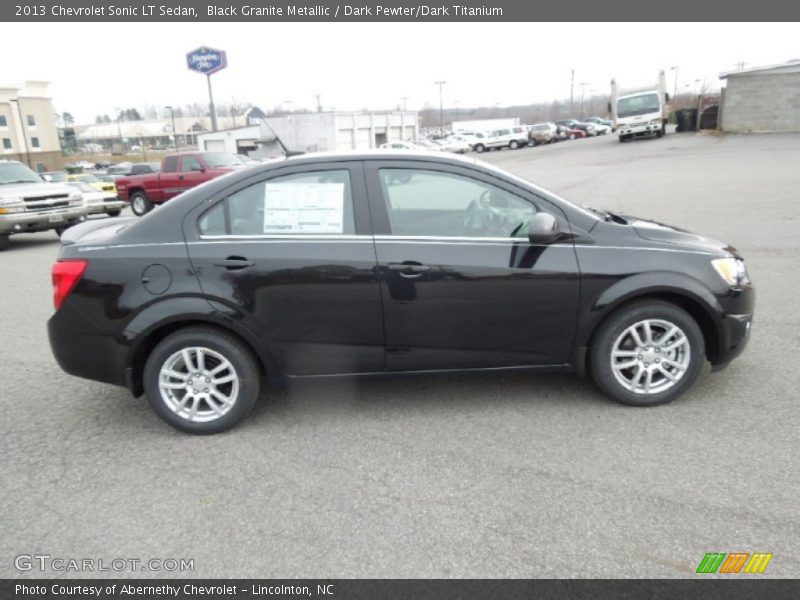  2013 Sonic LT Sedan Black Granite Metallic