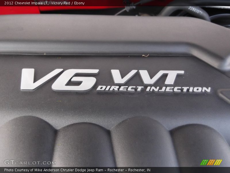 Victory Red / Ebony 2012 Chevrolet Impala LT