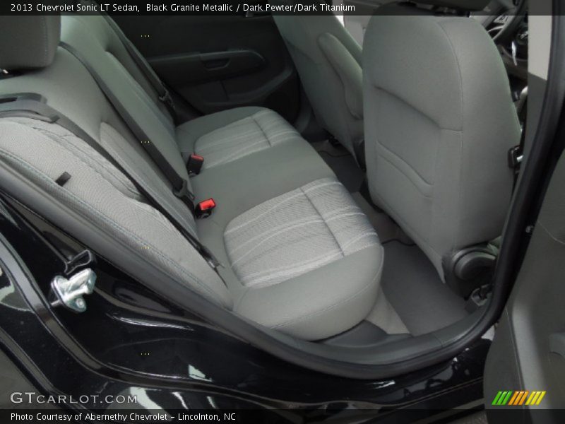 Black Granite Metallic / Dark Pewter/Dark Titanium 2013 Chevrolet Sonic LT Sedan