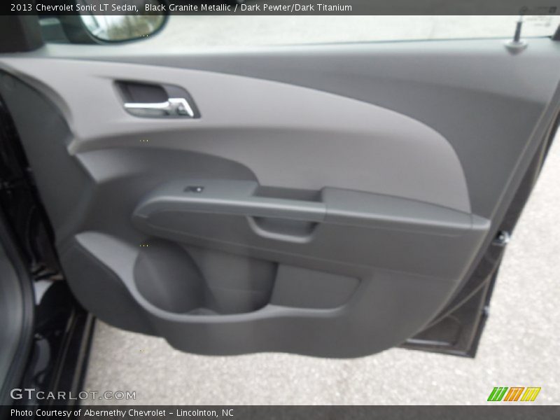 Black Granite Metallic / Dark Pewter/Dark Titanium 2013 Chevrolet Sonic LT Sedan