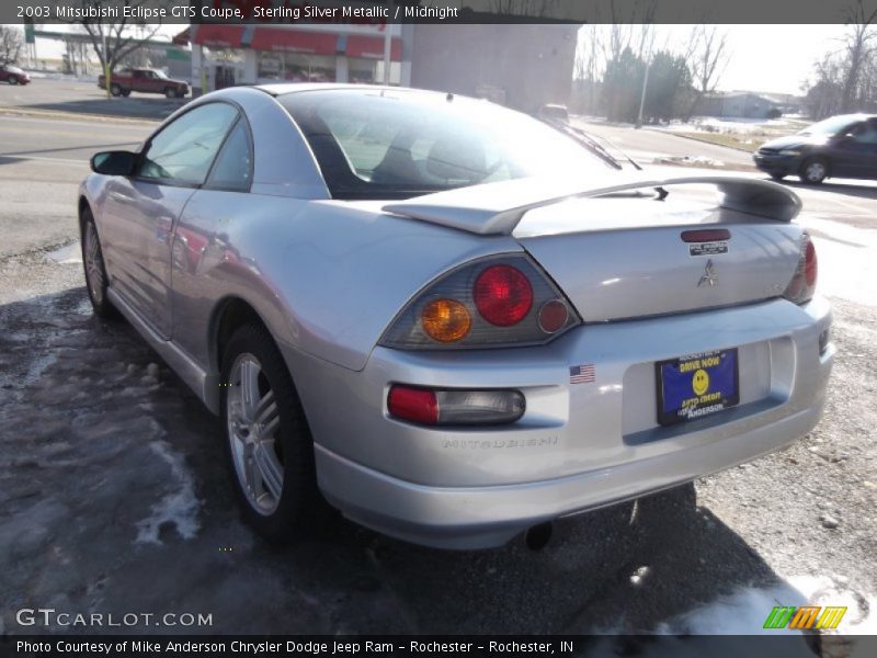 Sterling Silver Metallic / Midnight 2003 Mitsubishi Eclipse GTS Coupe