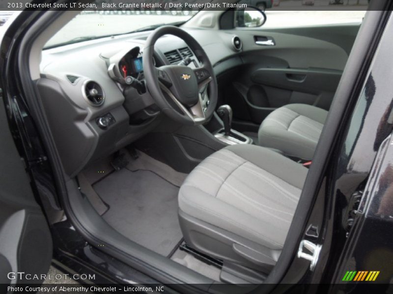 Dark Pewter/Dark Titanium Interior - 2013 Sonic LT Sedan 