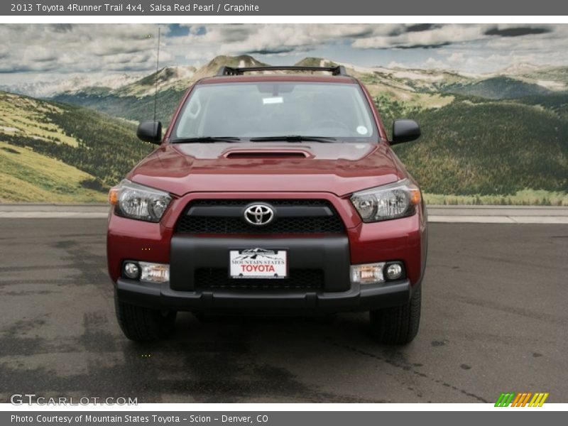 Salsa Red Pearl / Graphite 2013 Toyota 4Runner Trail 4x4