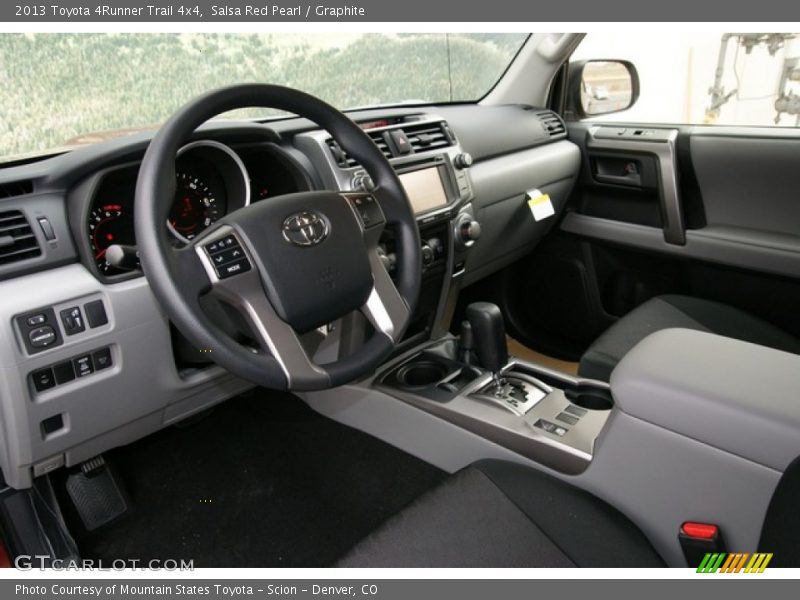 Salsa Red Pearl / Graphite 2013 Toyota 4Runner Trail 4x4