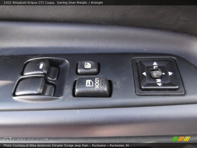 Sterling Silver Metallic / Midnight 2003 Mitsubishi Eclipse GTS Coupe