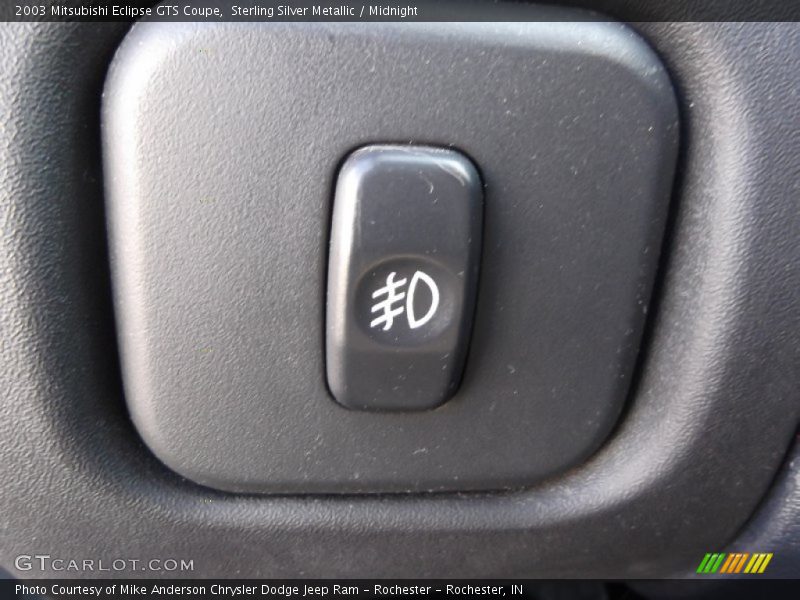 Sterling Silver Metallic / Midnight 2003 Mitsubishi Eclipse GTS Coupe