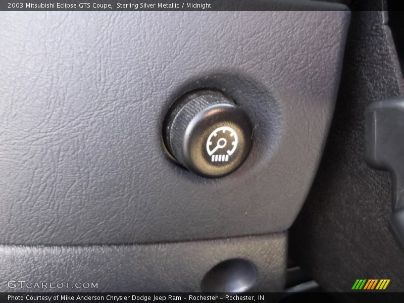 Sterling Silver Metallic / Midnight 2003 Mitsubishi Eclipse GTS Coupe
