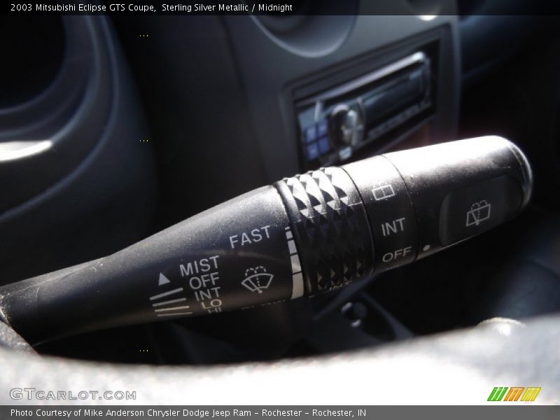 Sterling Silver Metallic / Midnight 2003 Mitsubishi Eclipse GTS Coupe
