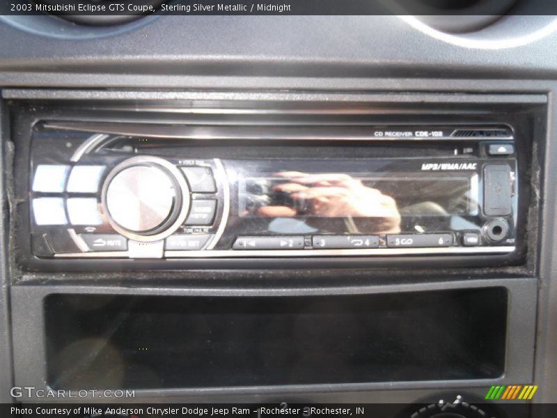 Sterling Silver Metallic / Midnight 2003 Mitsubishi Eclipse GTS Coupe