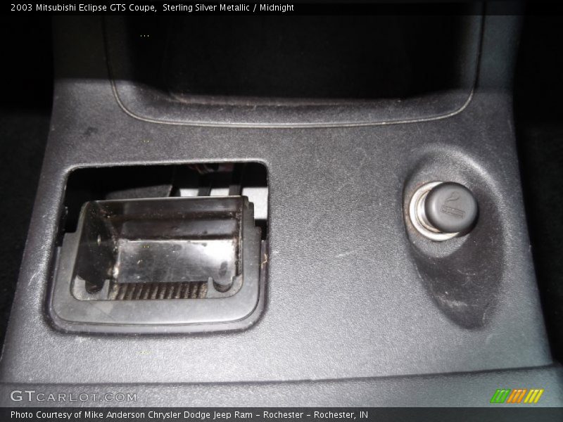 Sterling Silver Metallic / Midnight 2003 Mitsubishi Eclipse GTS Coupe